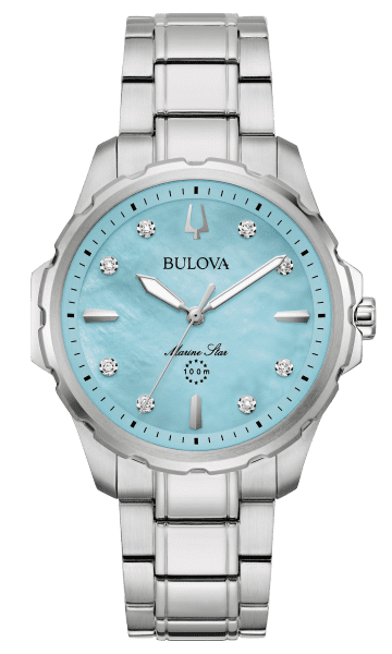 Bulova Marine Star Quarz Damenuhr 96P248