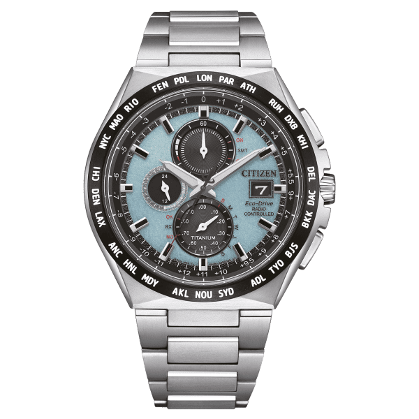 Citizen Eco Drive Chronograph Herrenuhr AT8238-84M