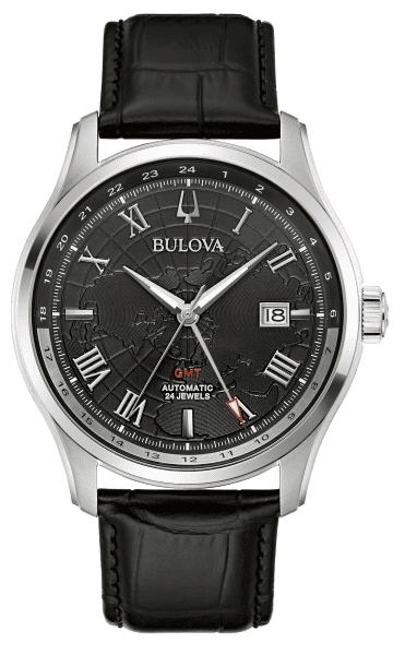 Bulova Herrenuhr 96B387 Wilton GMT