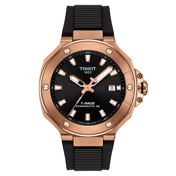 Tissot T-Race Powermatic 80 Roségold Herrenuhr T141.807.37.051.00