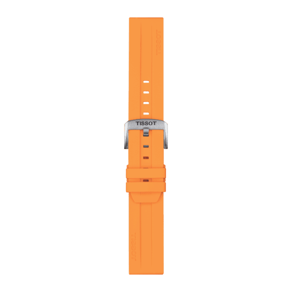 Tissot Ersatzarmband Silikon orange