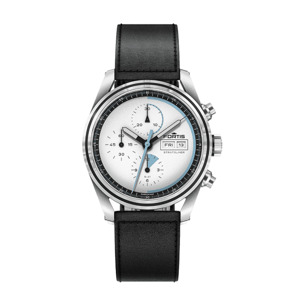 Fortis Stratoliner S-41 White Dust Herrenuhr F2340014