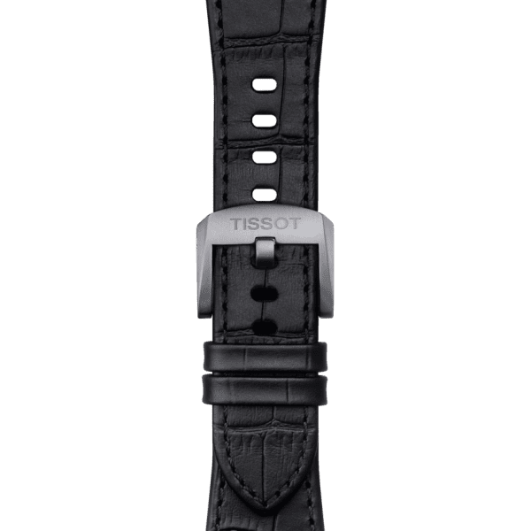 Tissot Ersatzarmband Leder schwarz 12 mm für PRX Modelle mit 40 mm Durchmesser