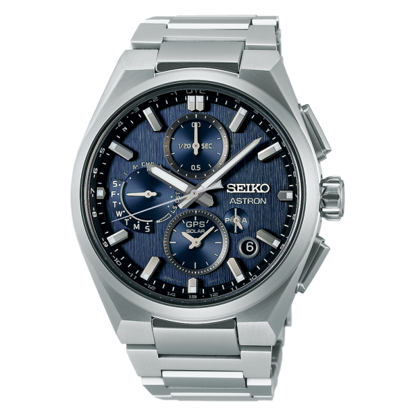 Seiko Seiko Astron GPS Solar Dual Time Chronograph Herrenuhr SSH161J1