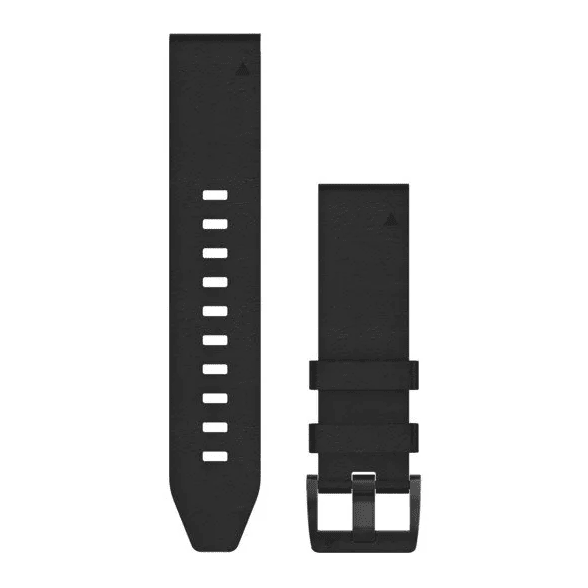 Garmin Epix Ersatzarmband Leder QuickFit schwarz 010-12740-01