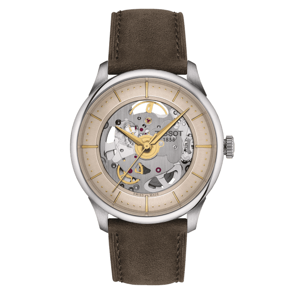 Tissot Chemin des Tourelles Squelette Herrenuhr T139.836.16.261.00