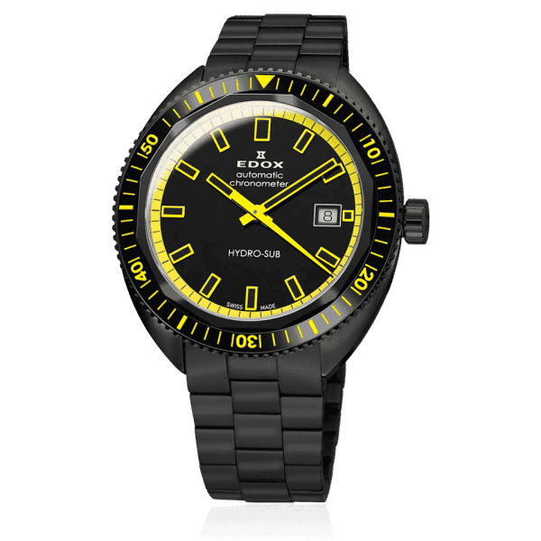 Edox Hydro-Sub Date Automatic Chronometer Herrenuhr 80128 37NJM NIJ