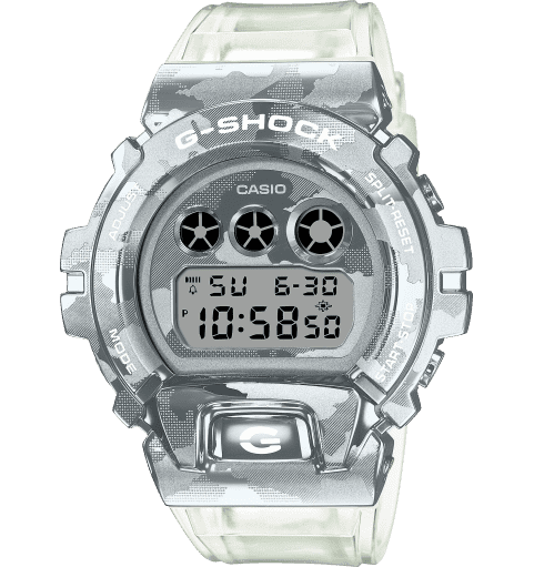 Casio G-Shock Herrenuhr Limited Edition Skeleton Camouflage GM-6900SCM-1ER