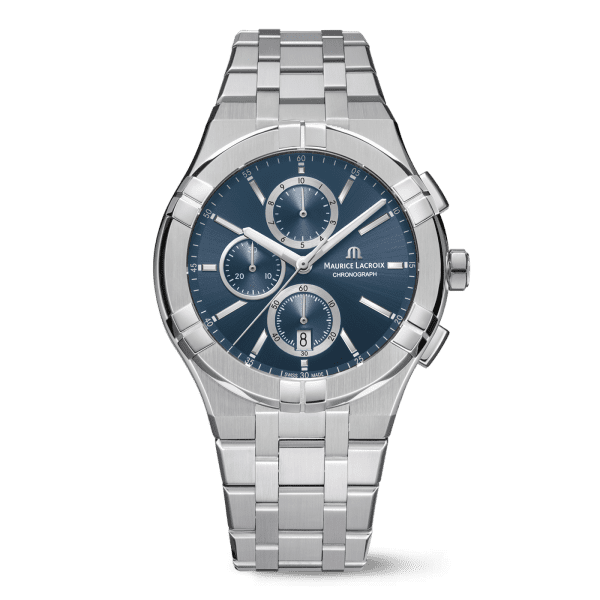 Maurice Lacroix Aikon Quarz Chronograph Herrenuhr AI1118-SS002-430-1