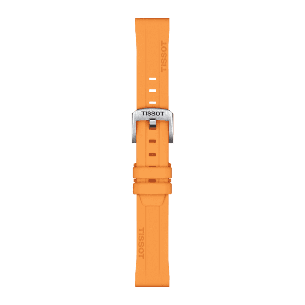 Tissot Ersatzarmband Silikon orange
