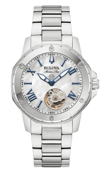 Bulova Marine Star Automatik Damenuhr 96L326