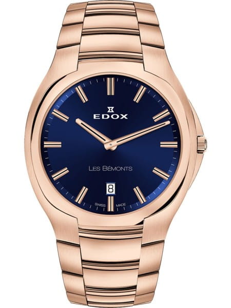 Edox Les Bémonts Date Herrenuhr 56003 37R BUIR