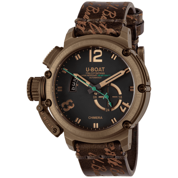 U-Boat Chimera 46mm, Solo Tempo Bronzo Herrenuhr 8527