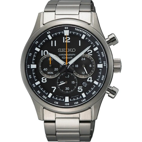 Seiko Sport Quarz Chronograph Herrenuhr SSB447P1