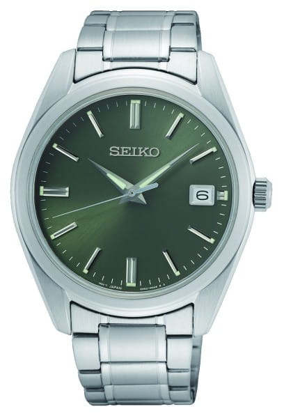 Seiko Quarz mit Saphirglas Herrenuhr SUR527P1